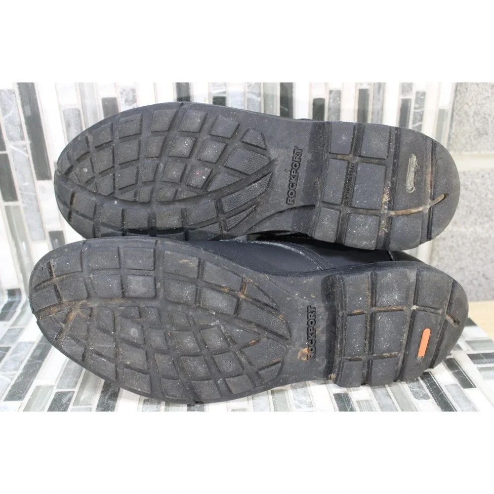 Rockport Hydro-Shield Waterproof Dress Shoes Black Size 11.5
